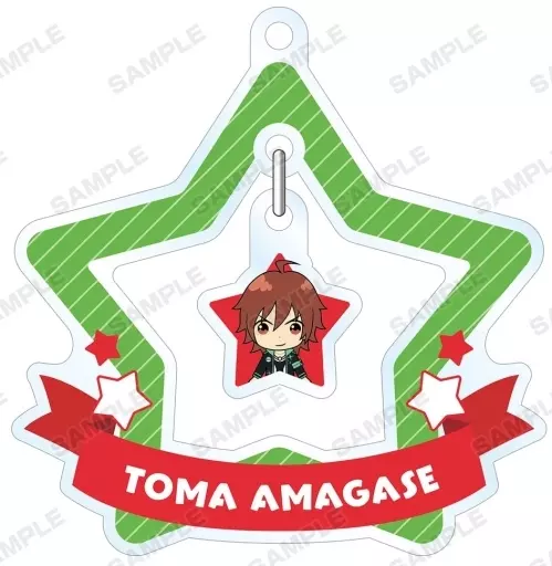 天ヶ瀬冬馬 「アイドルマスター SideM SideMini トレーディング ゆらゆらアクリルキーホルダー ver.B」