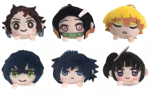 全6種セット 「鬼滅の刃 だんごろりん ぬいぐるみマスコット」