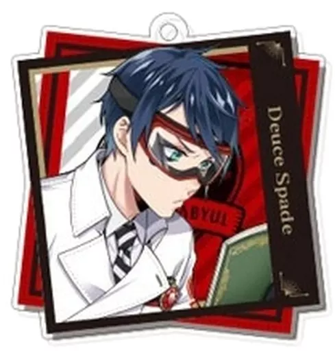 デュース・スペード 「ディズニー ツイステッドワンダーランド トレーディングスライドキーホルダー Vol.1」