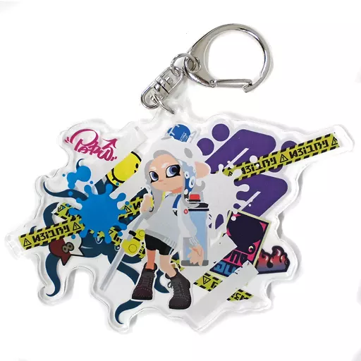 スプラトゥーン ビッグアクリルキーホルダー CROSSING SPLATOON スプラトゥーン ビッグアクリルキーホルダー crossing splatoon