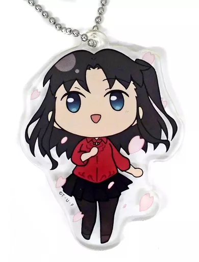 遠坂凛 「劇場版 Fate/stay night III.spring song 描き下ろしSDアクリルキーホルダー 第三章 B」 劇場グッズ