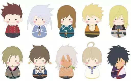 全10種類 「esシリーズnino FUKUBUKU COLLECTION テイルズ オブ シリーズ トレーディングマスコット vol.5」