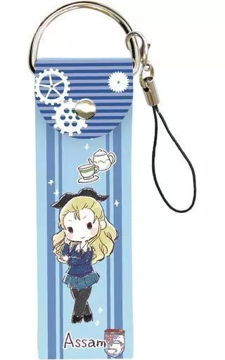 20.アッサム グラフアートデザイン ビッグレザーストラップ 「ガールズ＆パンツァー 最終章」