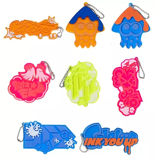 全8種セット(INK YOU UP) 「Splatoon(スプラトゥーン) アクリルチャームコレクション」 Nintendo TOKYO グッズ