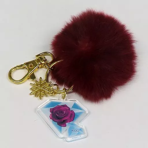 無神コウ 氷血祭-絶対零度- ファー付きストラップ 「DIABOLIK LOVERS」