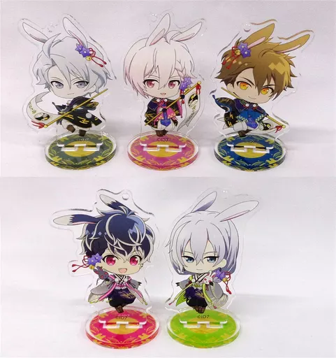 全5種セット 「アイドリッシュセブン×animatecafe ～愛七月見祭～ トレーディングアクリルスタンドキーホルダー 愛七月見祭ver. TRIGGER＆Re：vale」