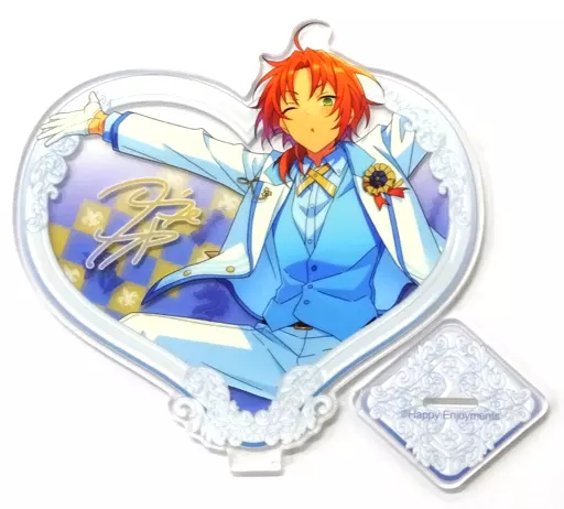 アクリルスタンド・アクリルパネル　月永レオ 「あんさんぶるスターズ! 4周年 ハートアクリルスタンド C」 中国限定