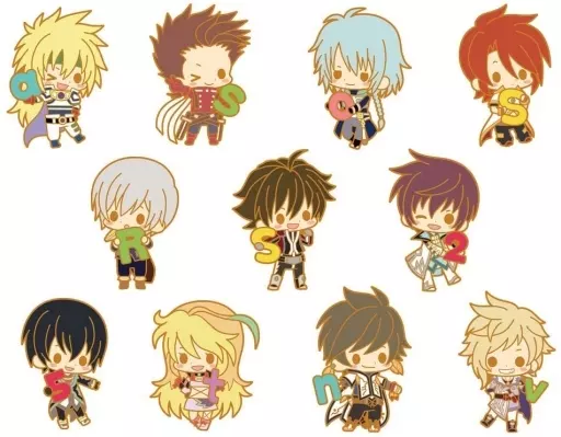 全11種セット 「esシリーズnino ラバーストラップコレクション テイルズ オブ シリーズ 25th Anniversary vol.2」