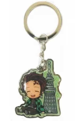 竈門炭治郎(東京スカイツリー2) メタルキーホルダー 「鬼滅の刃」 東京限定