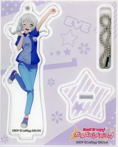 若宮イヴ アクリルスタンドキーホルダー 「BanG Dream! ガールズバンドパーティ!×ローソン」 Loppi・HMV＆BOOKS online限定（枠欠品）