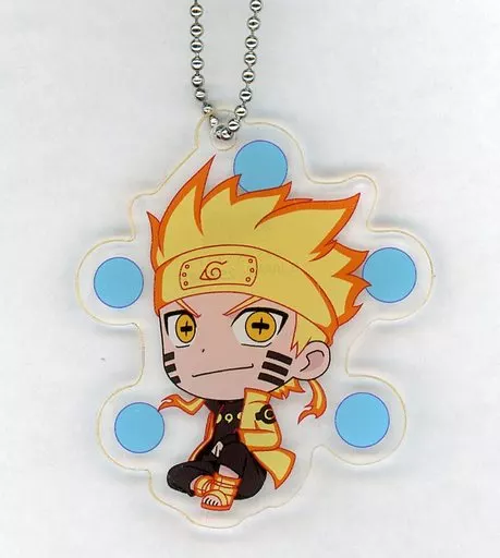 うずまきナルト 六道仙人モード アクリルスイング 「ガシャポンくじ NARUTO-ナルト-疾風伝 NARUTOアソート2」 R-1賞 プレミアムバンダイ限定