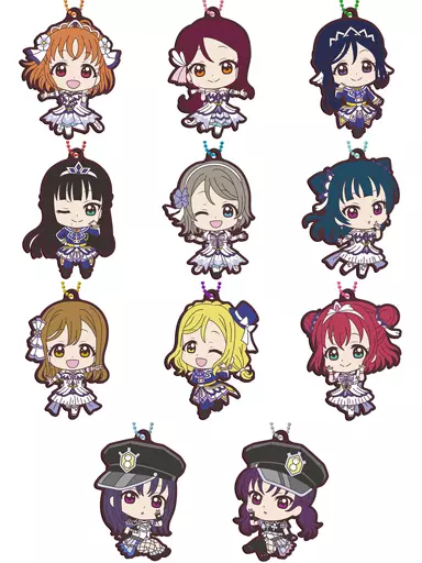 全11種セット 「ラブライブ!サンシャイン!! カプセルラバーマスコット20」