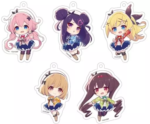 全5種セット 「おちこぼれフルーツタルト アクリルキーチェーン」