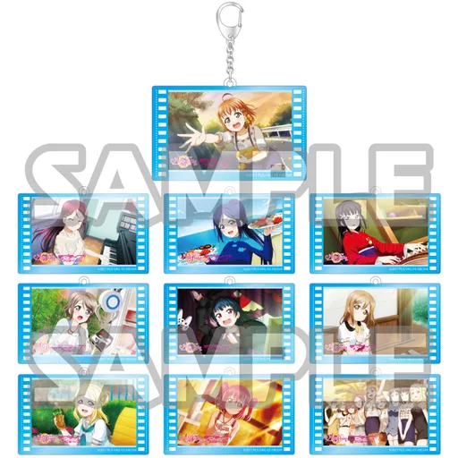 全10種セット 「ラブライブ!スクールアイドルフェスティバル ALL STARS アクリルトレーディングキーリング キズナエピソードver. Aqours」