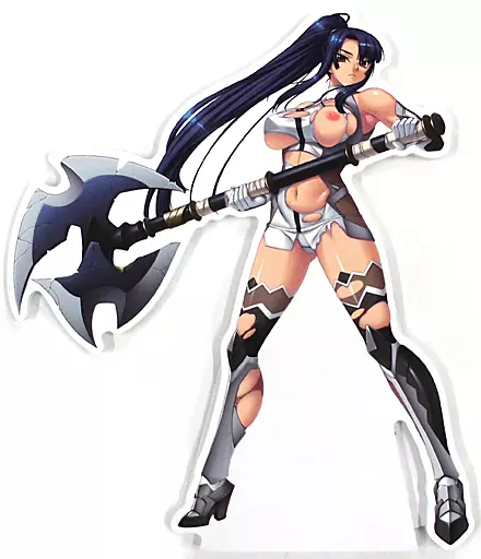 八津紫 手負いの対魔忍特製スタンドパネル 「対魔忍アサギ3 八津紫～不死覚醒ホール～Bセット」 数量限定特典