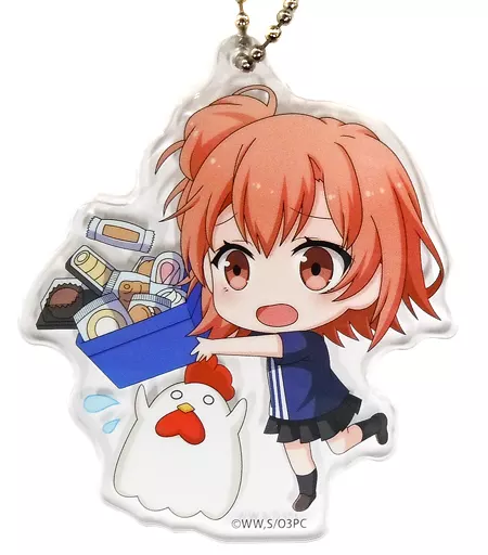 由比ヶ浜結衣 「やはり俺の青春ラブコメはまちがっている。完×ローソン アクリルキーホルダー」