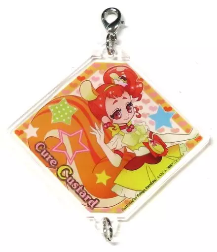 キュアカスタード(上北ふたごイラスト) つながる!プリキュアドリームアクリルチャーム 「キラキラ☆プリキュアアラモード」 プリティストア限定