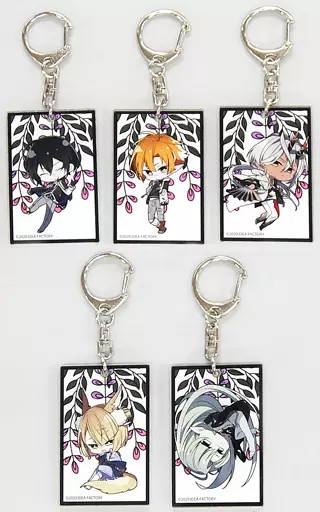 集合 描きおろしちびキャラアクリルキーホルダー5個セット 「Switchソフト DAIROKU：AYAKASHIMORI アニメイト限定セット」 同梱特典