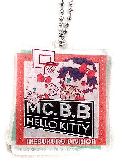 山田一郎＆ハローキティ 「ヒプノシスマイク -Division Rap Battle- ヒプノシスマイク SANRIO NAKAYOKU EDIT KIDDY LANDフェア アクリルキーホルダー スポーツ＆チアver.」