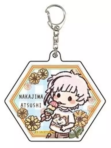 中島敦 「アクリルキーホルダー 文豪ストレイドッグス 07.食で楽しむ夏ver. グラフアートデザイン」