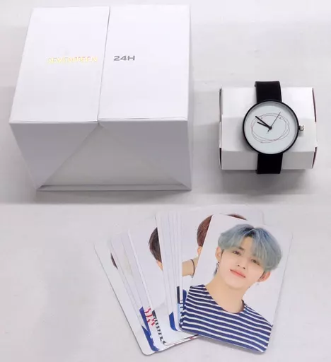 seventeen 24H限定時計 駿河屋 -<中古>SEVENTEEN オリジナルウオッチ(フォトカード13枚付き