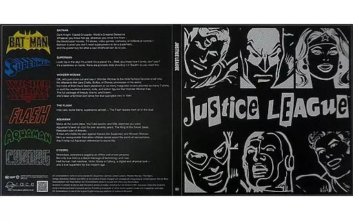 「未開封品」ジャスティス・リーグ　LPサイズコレクターズディスクケース 駿河屋 -<中古>LPサイズコレクターズディスクケース 「Blu-ray/DVD