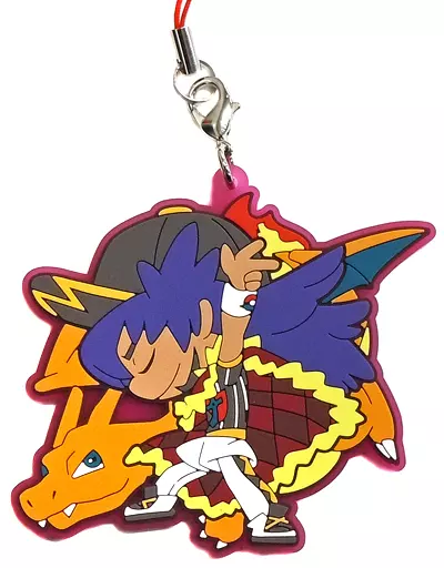 ダンデ＆リザードン 「ポケットモンスター ポケモントレーナーズ ラバーストラップコレクション Vol.2」