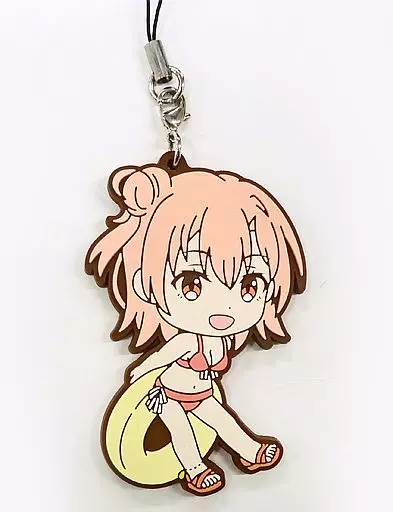 由比ヶ浜結衣/水着 ラバーストラップ きゅんキャラいらすとれーしょんず 「一番くじ やはり俺の青春ラブコメはまちがっている。完 -青春Summer Memories-」 I賞