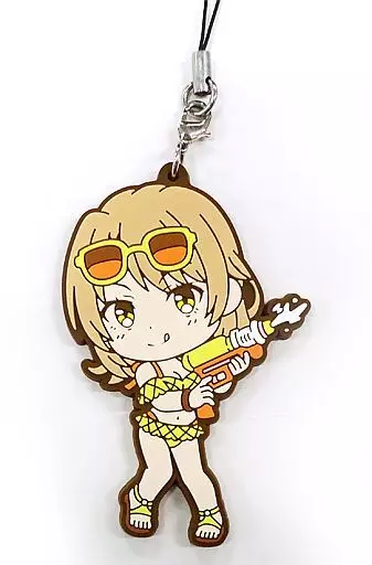 一色いろは/水着 ラバーストラップ きゅんキャラいらすとれーしょんず 「一番くじ やはり俺の青春ラブコメはまちがっている。完 -青春Summer Memories-」 I賞