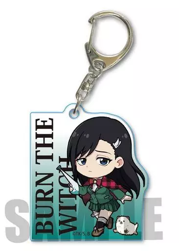 新橋のえる＆オスシちゃん てくトコアクリルキーホルダー 「BURN THE WITCH」