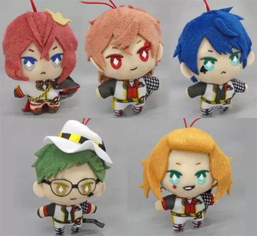 全5種セット エクストラ寮服マスコット～ハーツラビュル寮～ 「ディズニー ツイステッドワンダーランド」