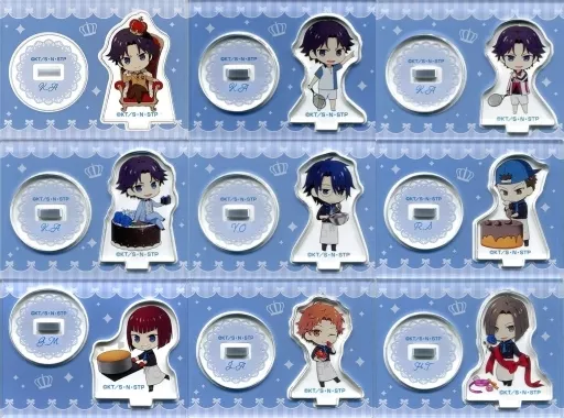 アクリルスタンド・アクリルパネル　全9種セット 「新テニスの王子様 跡部景吾カフェ～It’s Party Time!～ ミニアクリルスタンド」