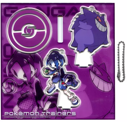 オニオン＆ゲンガー アクリルスタンドキーホルダー Pokemon Trainers 「ポケットモンスター」 ポケモンセンター限定