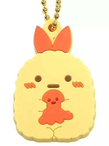 えびふらいのしっぽ＆たこウインナー ミニラバーマスコット すみっコ弁当テーマ 「すみっコぐらし」 対象商品購入特典