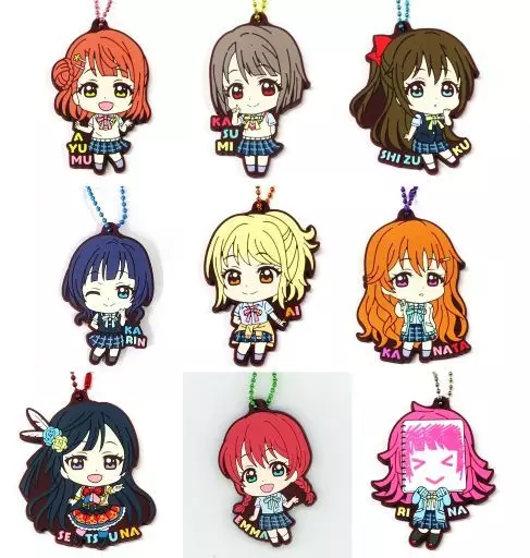 全9種セット 「ラブライブ!虹ヶ咲学園スクールアイドル同好会 カプセルラバーマスコット03」