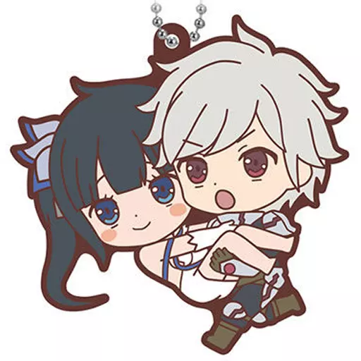 ベル＆ヘスティア 「ダンジョンに出会いを求めるのは間違っているだろうかIII カプセルラバーマスコット」