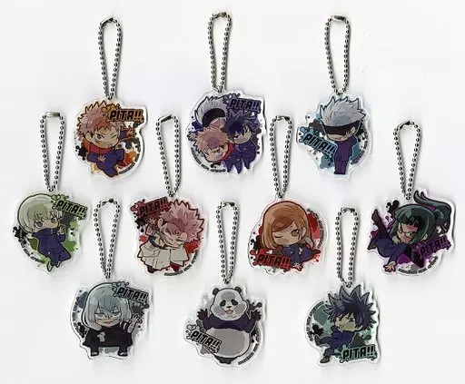 全10種セット 「ぴた!でふぉめ 呪術廻戦 アクリルキーホルダー」