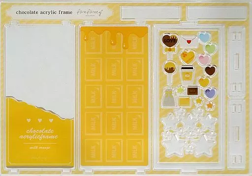 ミルクオレンジ 「fanfancy+チョコレートアクリルフレーム」