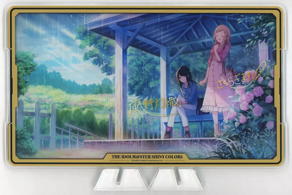 櫻木真乃(音、雨、パシャ、リ) アクリルスタンド 「アイドルマスター シャイニーカラーズ」 アイドルマスターオフィシャルショップ くじM＠STER A賞
