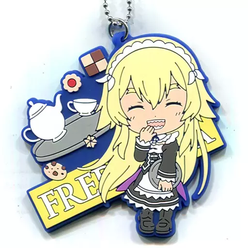 フレデリカ・バウマン ラバーキーホルダー きゅんキャラいらすとれーしょんず 「一番くじ Re：ゼロから始める異世界生活-物語は、To be continued-」 F賞