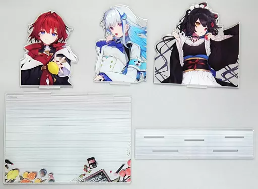 アクリルスタンド・アクリルパネル　さんばか アクリルジオラマ 「バーチャルYouTuber にじさんじ」 C97グッズ