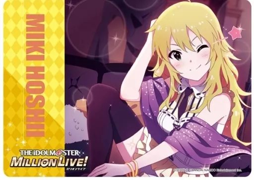 一瞬のウインク 星井美希+Ver. マウスパッド 「アイドルマスター ミリオンライブ!」