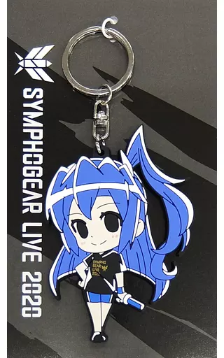 風鳴翼 ラバーキーホルダー 「戦姫絶唱シンフォギアXV シンフォギアライブ2020」