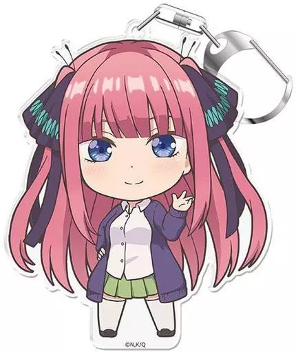 中野二乃(ver.2) ぷにこれ!キーホルダー(スタンド付) 「五等分の花嫁」