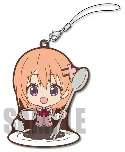 ココア ごちきゃらラバーストラップ 「ご注文はうさぎですか? BLOOM」