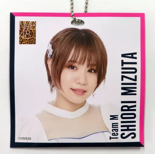 水田詩織 10th Anniversary 個別応援ボイスカード キーホルダー 「NMB48 10th Anniversary LIVE ～心を一つに、One for all. All for one～」