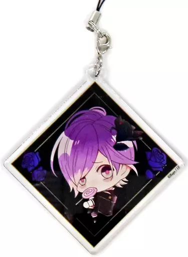 逆巻カナト アクリルストラップ 「DIABOLIK LOVERS ちびっこヴァンパイア もあもあぶらっど くじ TypeA」 C-2賞