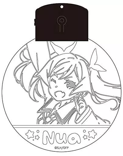中町ぬあ 「おちこぼれフルーツタルト LEDキーホルダー 01.第1弾」