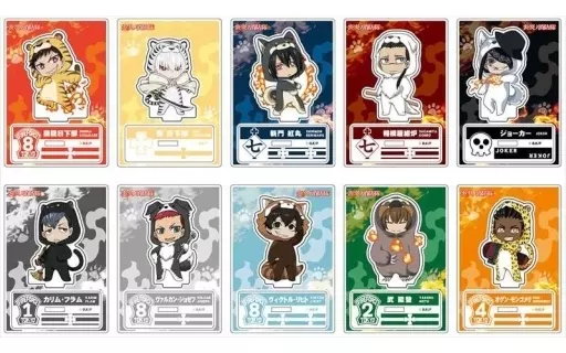 全10種セット 「炎炎ノ消防隊 トレーディングあにまるっこアクリルフィギュア 弐」