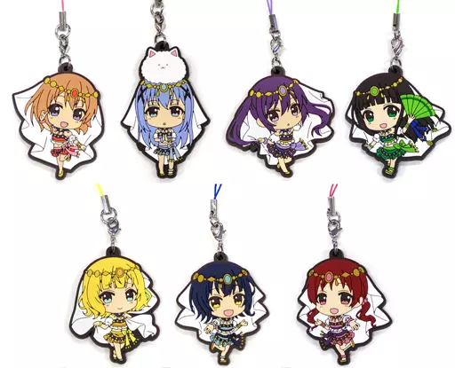 全7種セット 「ご注文はうさぎですか? BLOOM×ローソン ラバーストラップ」